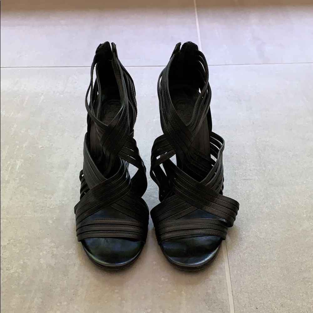 Tory Burch Black Strappy Sandal